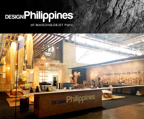 DESIGN Philippines at MAISON&OBJET Paris 2018